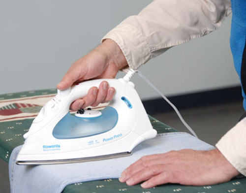 Vision Rehabilitation Courses; Ironing a pair of pants