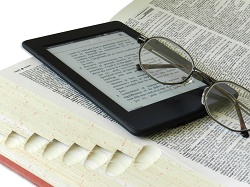 Ereaders provide another option for visually impaired readers